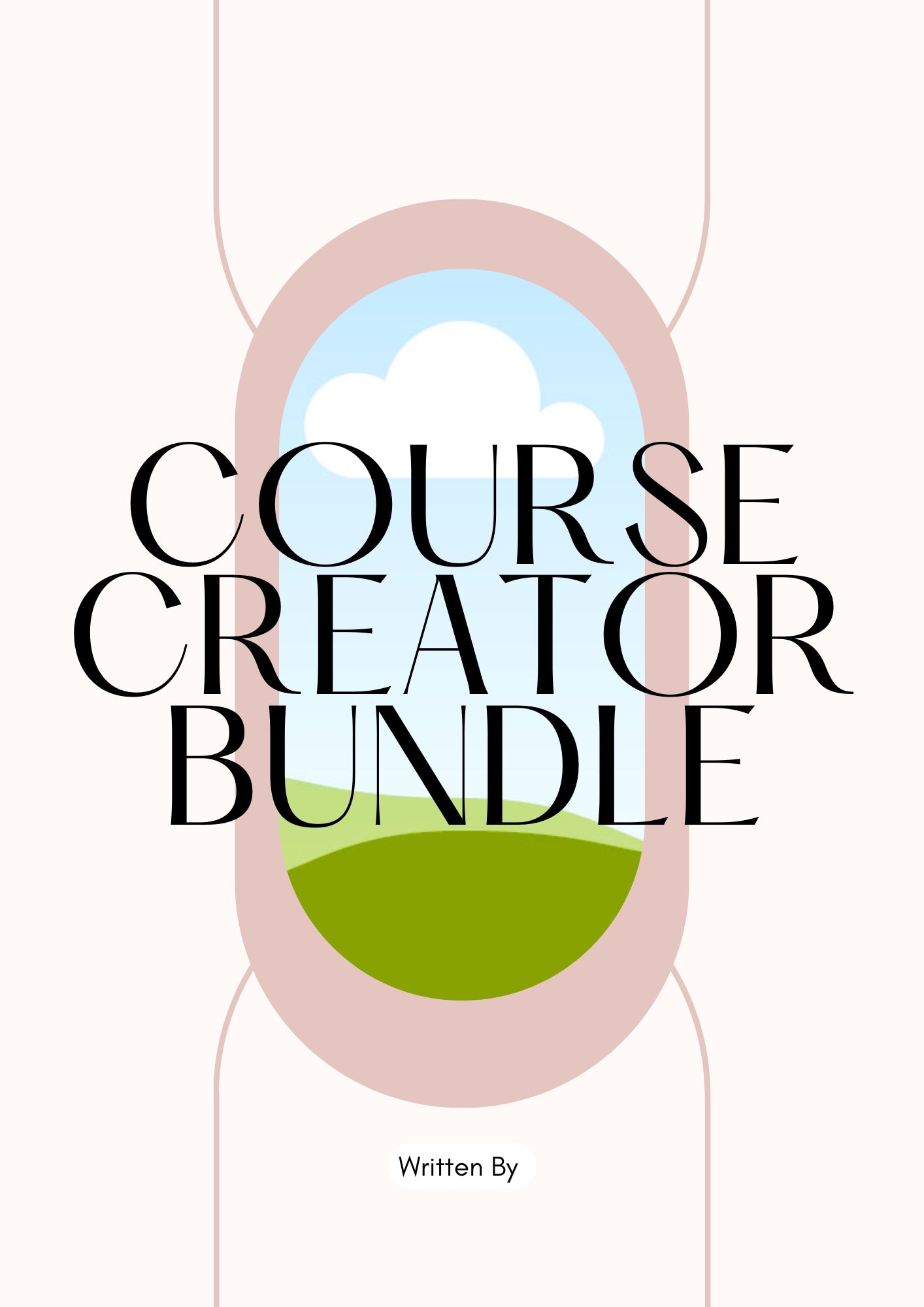 Editable Course Creator Workbook Template | PowerPoint Coaching Bundle | Online Course Planner