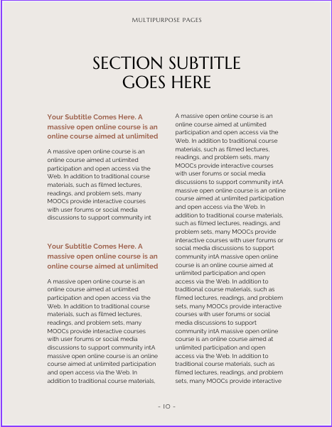 Canva Workbook Template for Life Coaches | Goal Setting, Mindset & Business Planning PDF